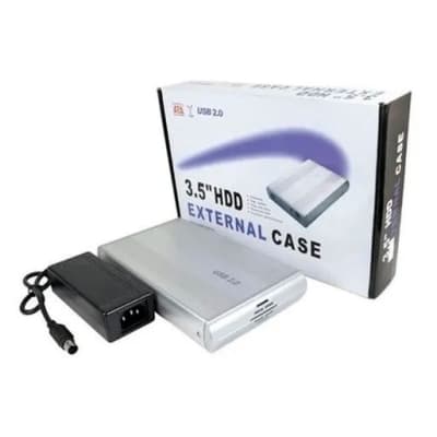 EXTERNAL CASE 3.5 HDD IDE SATA USB 3.0 NEGRO COFRE