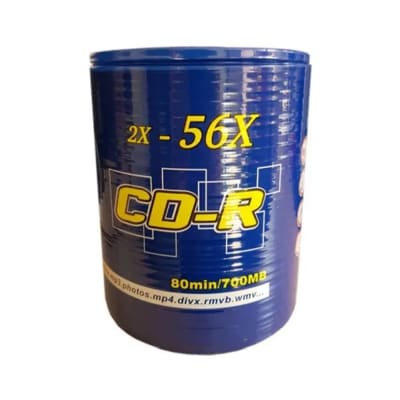 PACK 100 CD-R IMPRIMIBLE YOMICO 56X PACK 100 CD-R IMPRIMIBLE YOMICO 56X