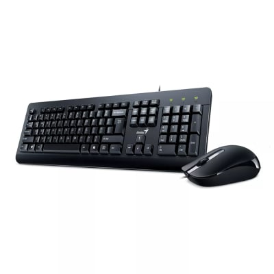 COMBO TECLADO + MOUSE ALAMBRICO USB KM160