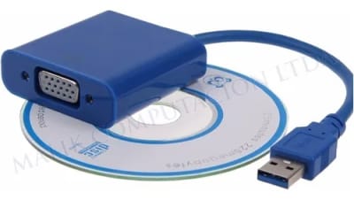CABLE USB 3.0 A VGA