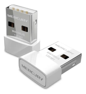 ADAPTADOR USB WIFI MERCUSYS NANO N150MBPS