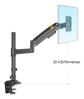 SOPORTE DE MESA PARA MONITOR ERGONOMICO NB-H100 17