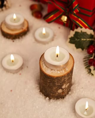 Velas Flotantes Tealight Blancas - 50 Unid. 4-5 hrs C/u Aprox