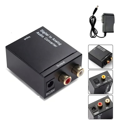 CONVERSOR DE CABLE OPTICO A RCA TECNOLAB TL785