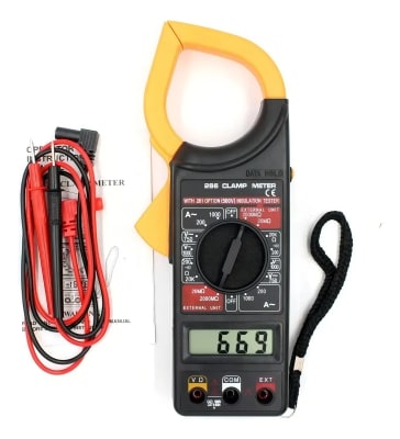 Multitester Digital De Tenaza Serie Dt-266