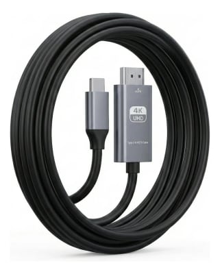 CABLE VIDEO 1.8M Tipo-C A HDMI 2.0 4K