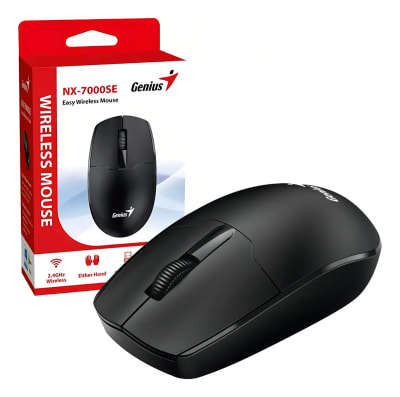 150GEN09495 MOUSE INALAMBRICO 2,4GHZ BLACK-NX-7000SE-BK GENIUS