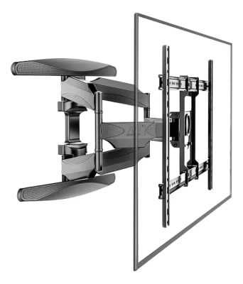 SOPORTE DE MURO PARA TV DOBLE BRAZO NB 767-L600 45