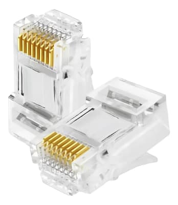 Conectores RJ45 Cat6 Ady Star | Bolsa de 100 Unidades