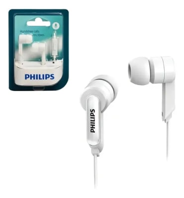 AUDIFONO PHILIPS MANOS LIBRES SHE1405 BLANCO