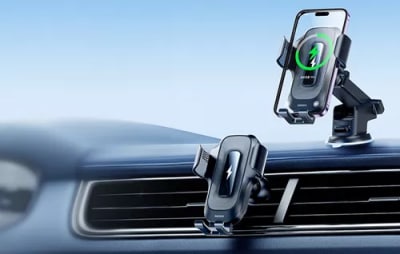 SOPORTE PARA AUTO DE CARGA INALAMBRICA 15W NEGRO REMAX RM-C31