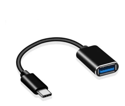 CABLE OTG USB A TIPO C 15CM