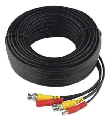 CABLE CAMARA SEGURIDAD VIDEO Y CORRIENTE 40M 03263
