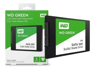 WD SSD GREEN 1TB 2.5¨INTERNO SATA3 3D ESTADO SOLIDO WD SSD GREEN 1TB 2.5¨INTERNO SATA3 3D ESTADO SOLIDO