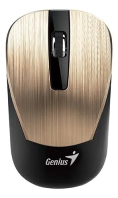 MOUSE GENIUS INALAMBRICO NX-7015 DORADO