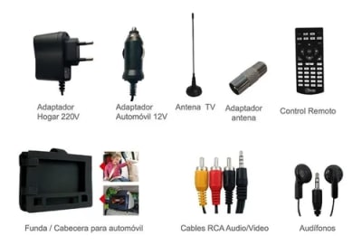 DVD TV PORTATIL 7¨ MLAB DVD TV PORTATIL 7¨ MLAB