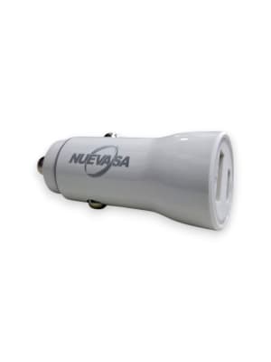 Cargador Auto Usb Y Tipo C 12v-24v Carga Rápida 20w Mini QC3.0 NVS-233