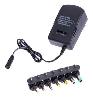 CARGADOR UNIVERSAL 3A 3-12V SY668 DM
