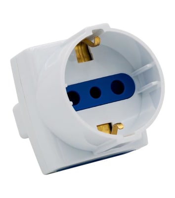 ENCHUFE SCHUKO MULTIPLE PHILCO