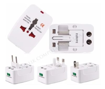 Mini Enchufe de Viaje Universal - Adaptador Internacional