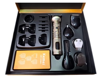 MAQUINA DE CORTAR PELO 21 EN 1 KEMEI RECARGABLE LCD DISPLAY KM-1637