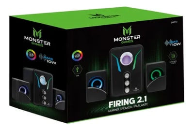SUBWOOFER MONSTER GAMES FIRING 2.1