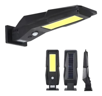 FOCO LED SOLAR CON SENSOR EXTERIOR MAXWELL SET