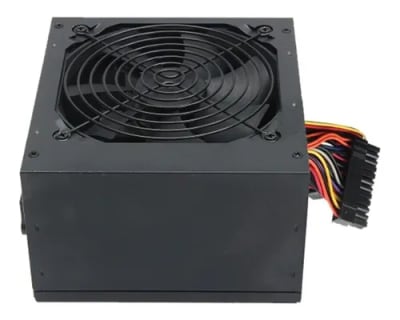 FUENTE DE PODER ATX-650W PIV NEGRO 20/24 PIN 07005
