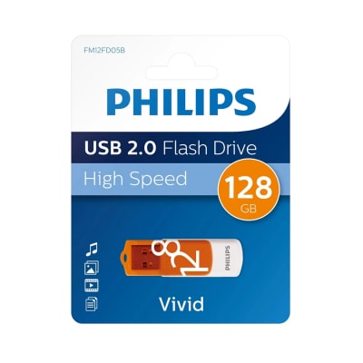 PHILIPS PENDRIVE VIVID 128GB 2.0