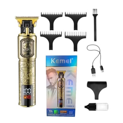 MAQUINA DE CORTAR PELO PROFESIONAL KEMEI RECARGABLE KM-2095