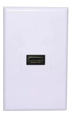 ENCHUFE HDMI PARA MURO PLACA HDMI PARA MURALLA 118*75MM