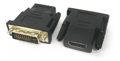 ADAPTADOR HDMI HEMBRA A DVI-I MACHO DUAL LINK