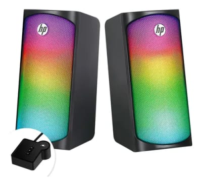 PARLANTES GAMER BLUETOOTH HP RGB DHE-6004