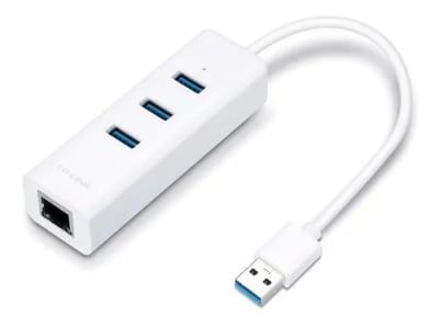 ADAPTADOR USB 3.0 HUB + PUERTO LAN TPLINK UE330 ADAPTADOR USB 3.0 HUB + PUERTO LAN TPLINK UE330