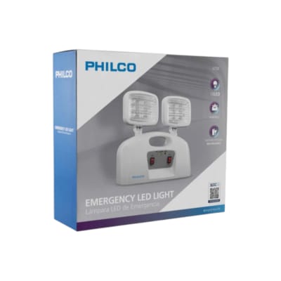 LAMPARA EMERGENCIA PHILCO 2 FOCOS