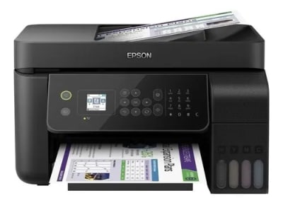 Impresora A Color Multifunción Epson Ecotank L5190 Con Wifi Negra 220v Impresora A Color Multifunción Epson Ecotank L5190 Con Wifi Negra 220v