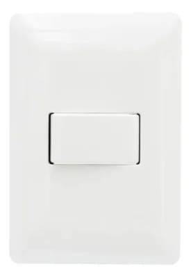 INTERRUPTOR PARA MURO SIMPLE 250V 10A 