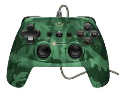 TRUST GXT 540C YULA USB WIRED JOYSTICK PC & PS3 GREEN TRUST GXT 540C YULA USB WIRED JOYSTICK PC & PS3 GREEN
