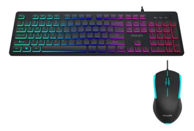 KIT TECLADO + MOUSE GAMER PHILIPS 