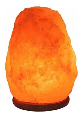 LAMPARA DE SAL DEL HIMALAYA PIEDRA DE 2 A 3 KG