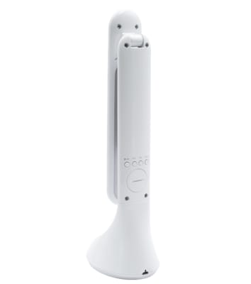 LAMPARA LED ESCRITORIO C/RELOJ RECARGABLE PHILCO