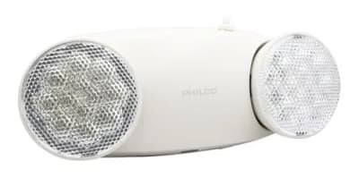 LAMPARA DE EMERGENCIA AT60 2 FOCOS FIJA PHILCO 