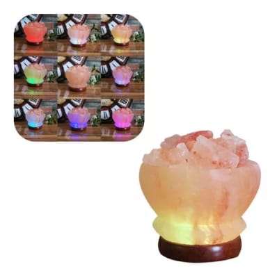 LAMPARA DE SAL DEL HIMALAYA BOWL USB