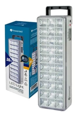 LUZ DE EMERGENCIA 30 LED POWERLAB LUZ DE EMERGENCIA 30 LED POWERLAB
