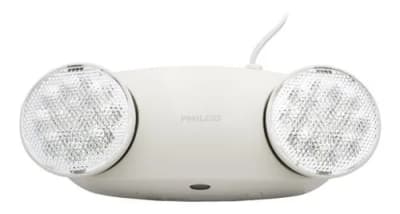 LAMPARA DE EMERGENCIA AT60 2 FOCOS FIJA PHILCO 