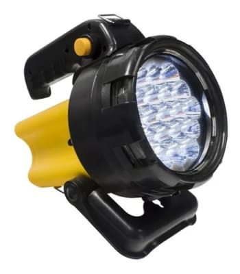 LINTERNA LED RECARGABLE BUSCA CAMINO YELLOW LINTERNA LED RECARGABLE BUSCA CAMINO YELLOW