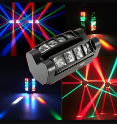 SPIDER BEAM LED DMX RITMICO 24W DJ POWER SPIDER BEAM LED DMX RITMICO 24W DJ POWER