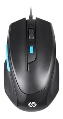 MOUSE ALAMBRICO HP NEGRO M150