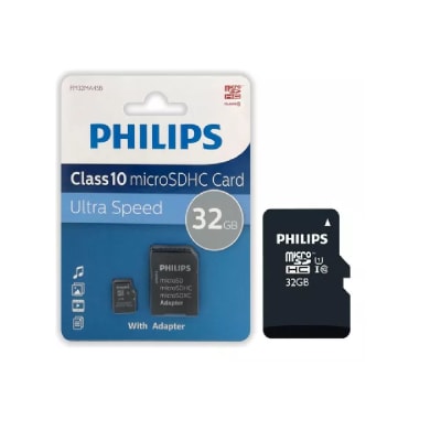 MICRO SD PHILIPS CL10 WITH ADAPTER 32GB