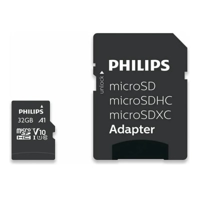 MICRO SD PHILIPS CL10 WITH ADAPTER 32GB